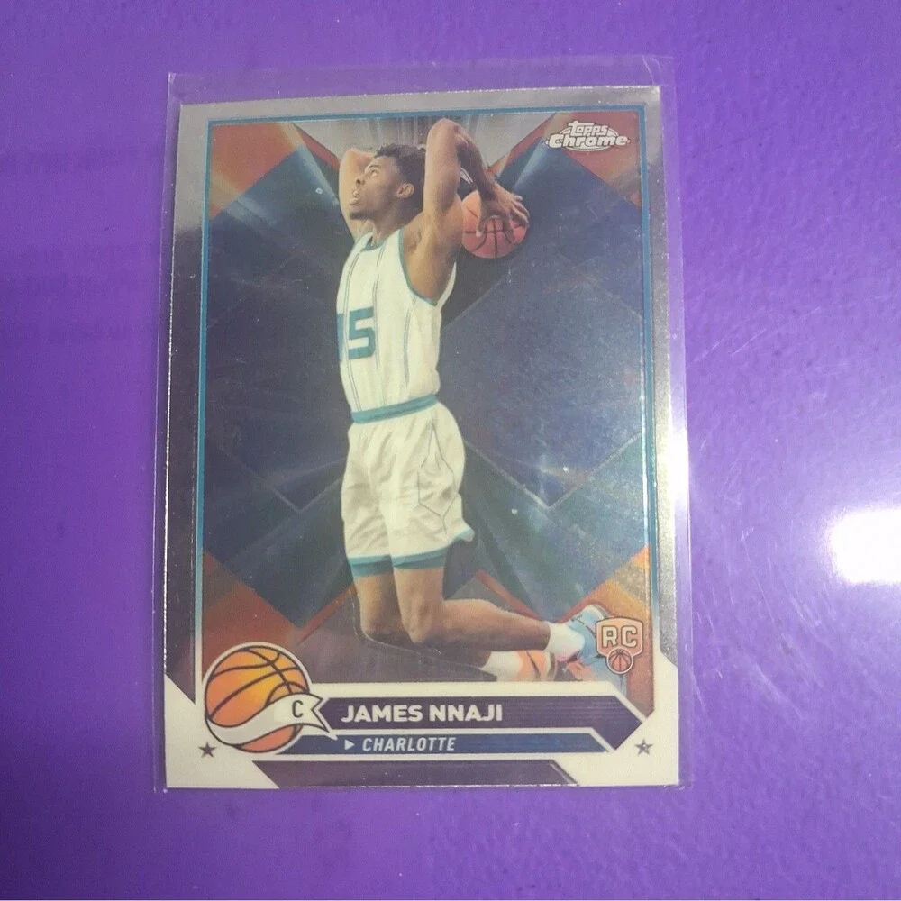 2023-24 Topps Chrome - James Nnaji #173 (RC)
